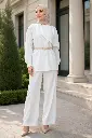 cocoloco turkish ivory crepe co-ord suit-henza.webp