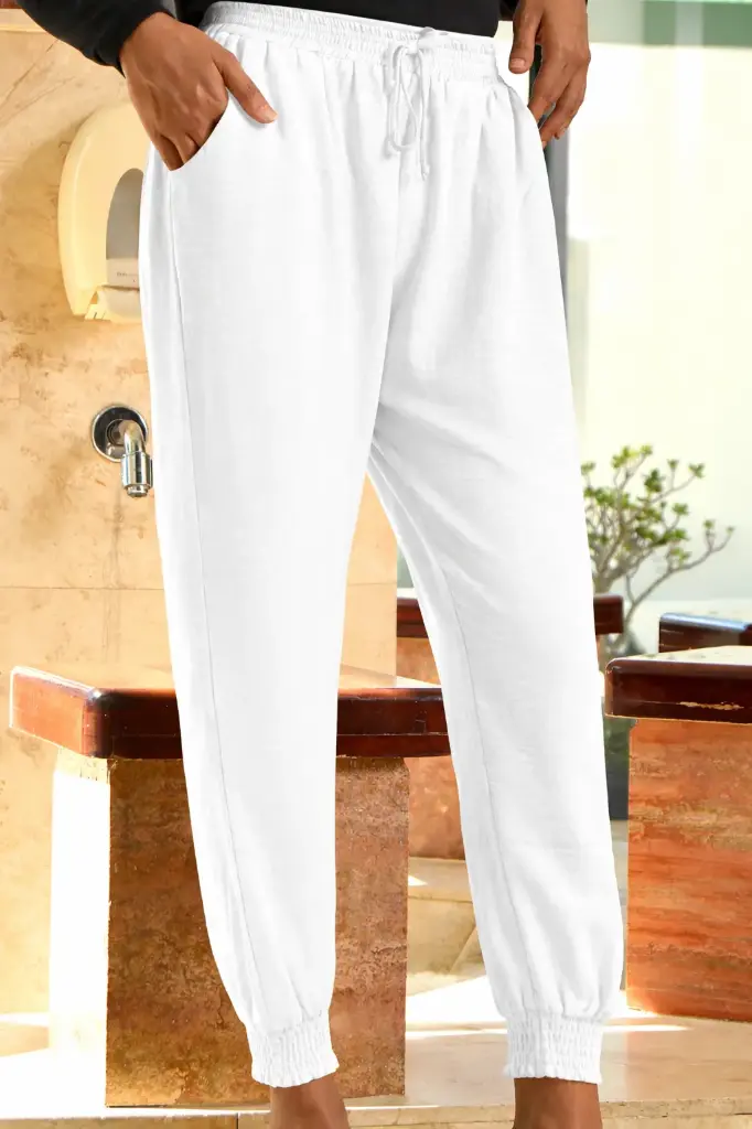 Airflow Ruched Cuffed Pants