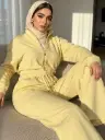 Oysho Batwing Buttercup Lounge Suit